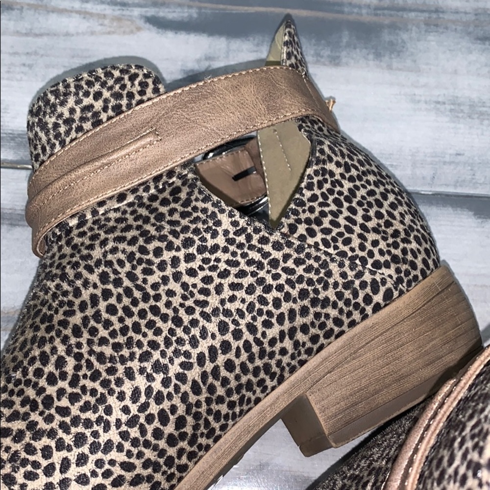 Leopard Print Booties - Picture 6 of 6